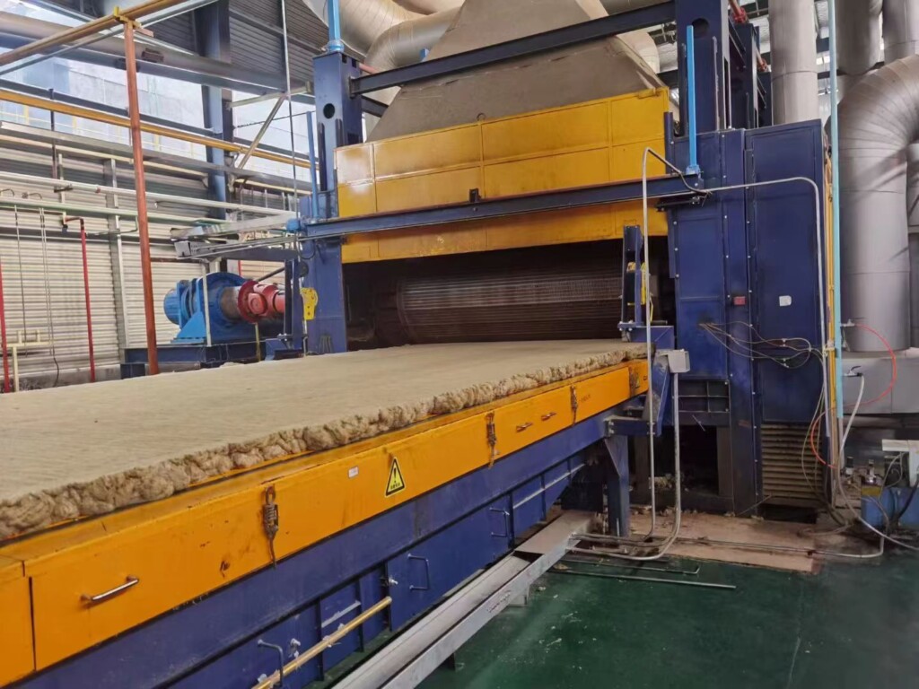 rock wool production line full view
