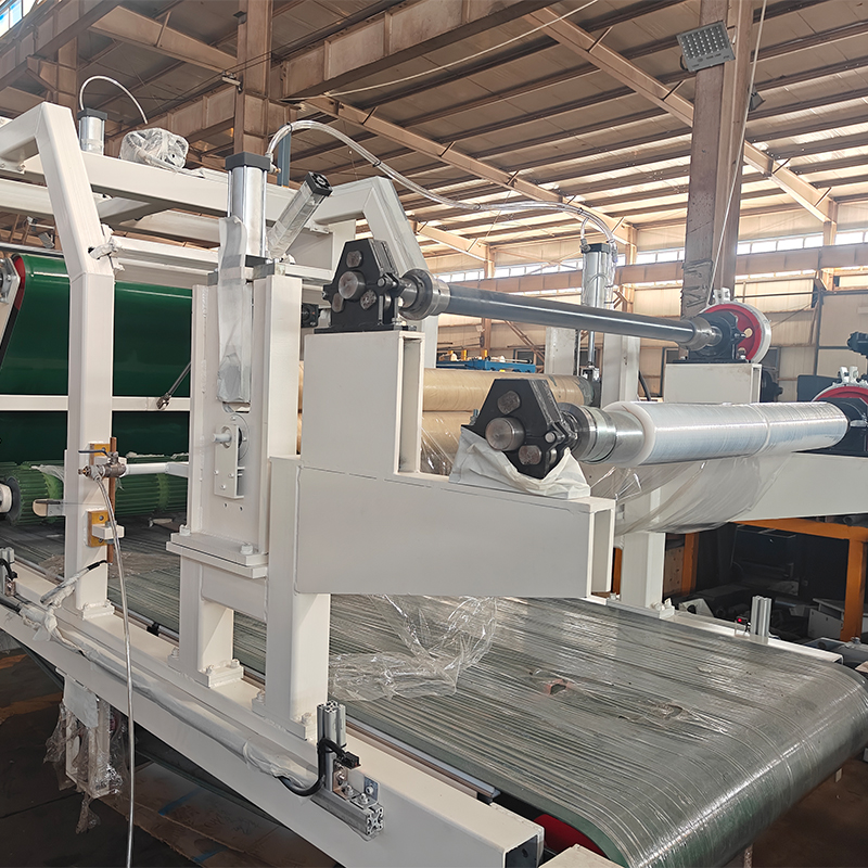 rock wool blanket rolling machine