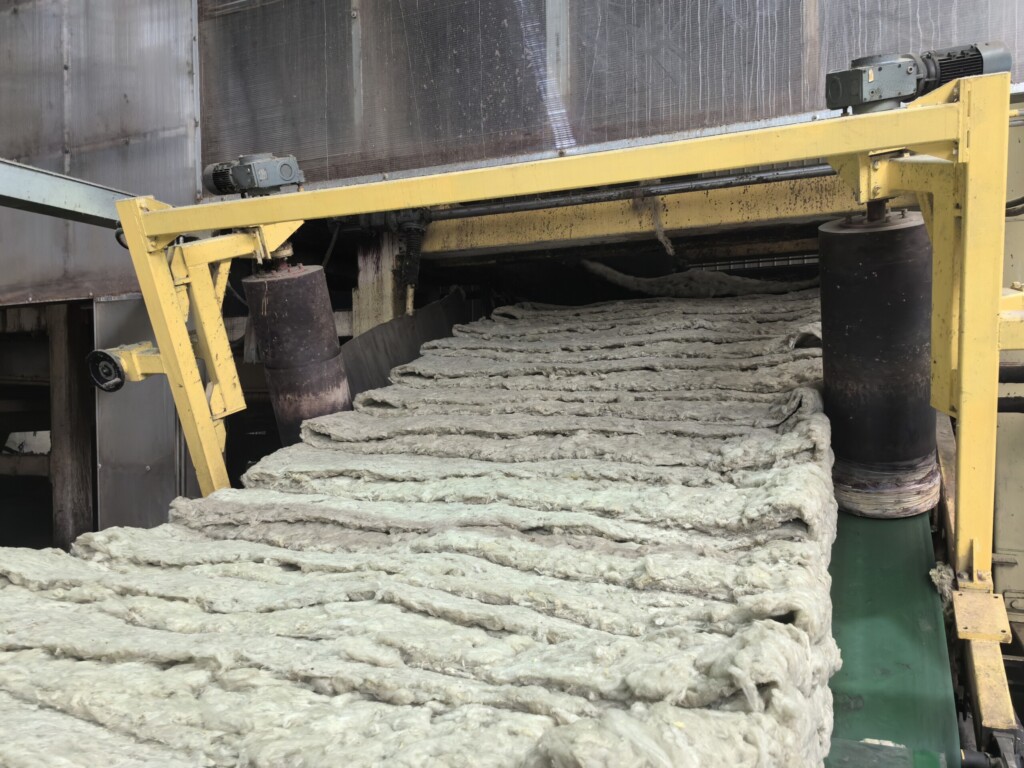 rock wool production line forming chamber